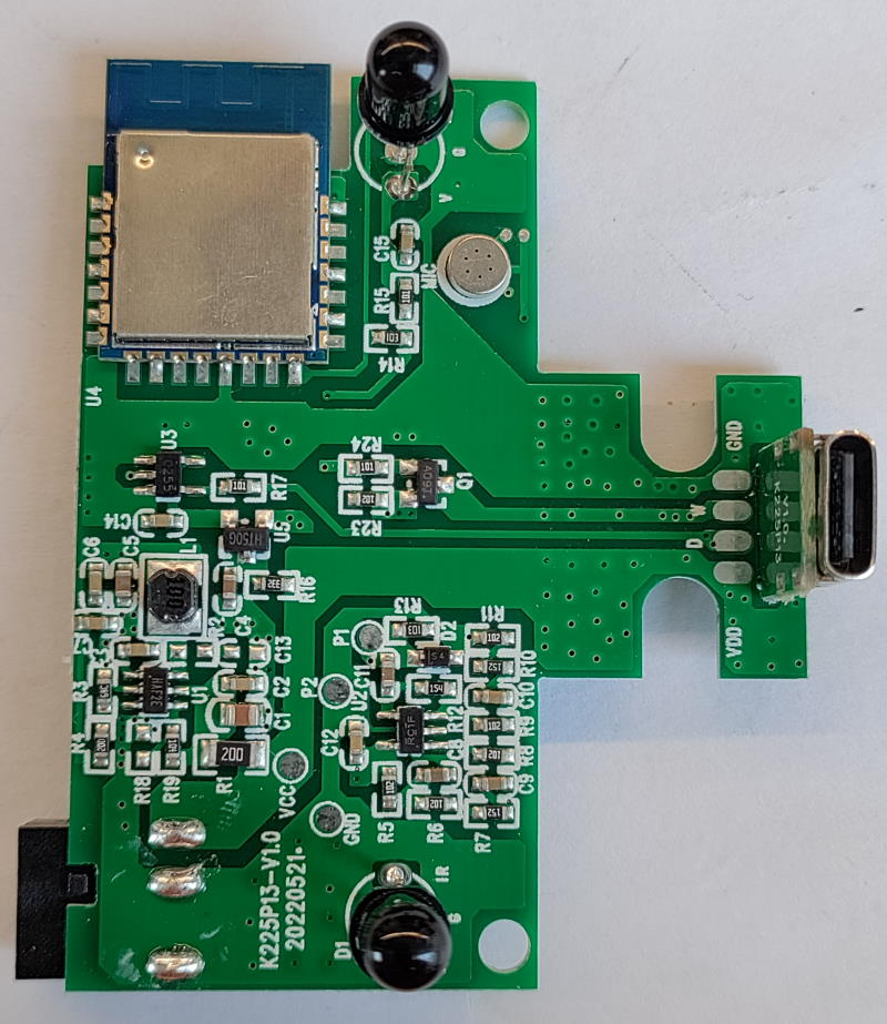 Converting a LMA35 to ESP8266 in a RGB floor lamp