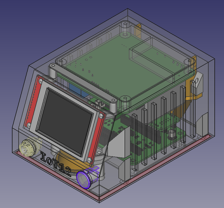 Schematic, PCB files, firmware and 3d models for creating the IoT12 solder iron temperature controller for T12 compatible tips.