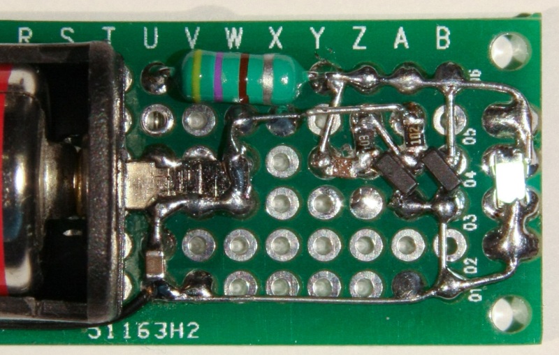 A joule thief is a circuit able to use the very last electron from a 1.5V battery.